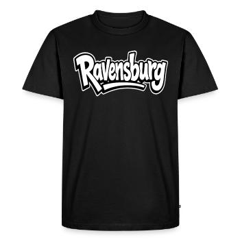 Collection d’éventail Ravensburg Heimat - T-shirt Premium bio Homme - noir - Devant - Nico (187cm)