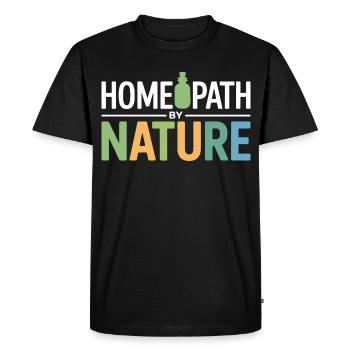 Spécialiste certifié en médecine naturelle clinique - T-shirt Premium bio Homme - noir - Devant - Nico (187cm)