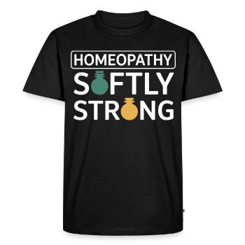 Équipement certifié de spécialiste clinique micro-dose - T-shirt Premium bio Homme - noir - Devant - Nico (187cm)