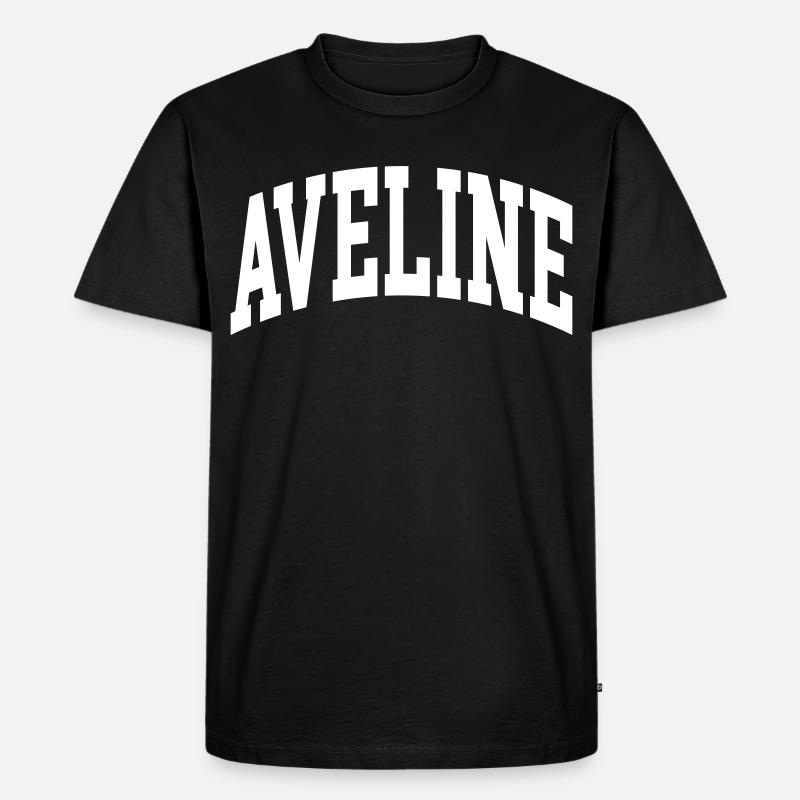 Aveline - Männer Premium Bio T-Shirt - Schwarz