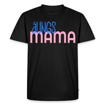 Fête des mères des garçons - T-shirt Premium bio Homme - noir - Devant - Nico (187cm)