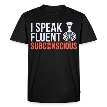 Certified Clinical Neuro-Behavioral Specialist  - Men's Premium Organic T-Shirt - black - Front - Nico (187cm)