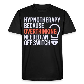 Spécialiste certifié en régulation cognitive clinique - T-shirt Premium bio Homme - noir - Devant - Nico (187cm)