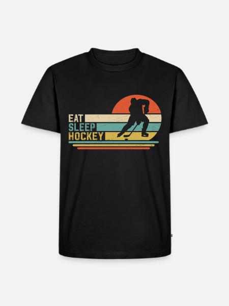 Eishockey Hockey  - Men's Premium Organic T-Shirt - black