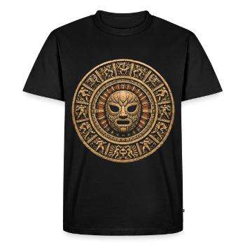 Lucha Libre Luchador - T-shirt Premium bio Homme - noir - Devant - Nico (187cm)