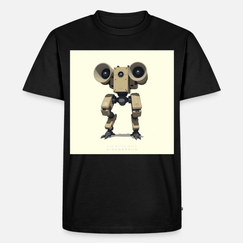 OBM_Eigenbraun - Männer Premium Bio T-Shirt - Schwarz