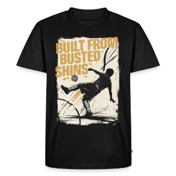 Sepak Takraw - T-shirt Premium bio Homme - noir - Devant - Nico (187cm)