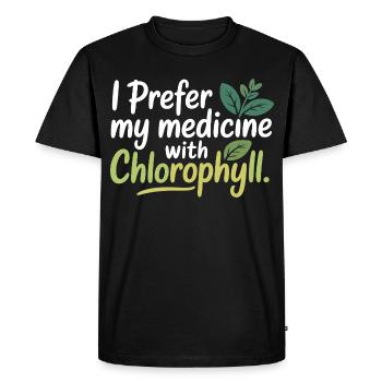 Équipement certifié en pharmacologie botanique clinique - T-shirt Premium bio Homme - noir - Devant - Nico (187cm)