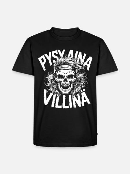 Wild Skull Design - Men's Premium Organic T-Shirt - black