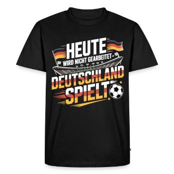 Football de Fans Football en Allemagne - T-shirt Premium bio Homme - noir - Devant - Nico (187cm)