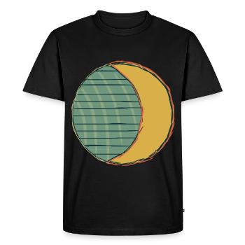 Moon Sun Equinox Occult Easter Blessings Spring - Men's Premium Organic T-Shirt - black - Front - Nico (187cm)
