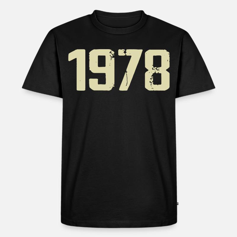 Jubilee 1978 - Men's Premium Organic T-Shirt - black