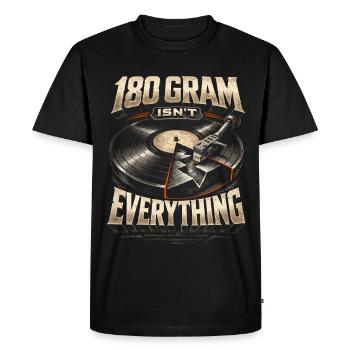 Vinyl Collector Record Collector Vinyl Records - Men's Premium Organic T-Shirt - black - Front - Nico (187cm)
