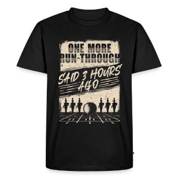 Fanfare de fanfares de bras - T-shirt Premium bio Homme - noir - Devant - Nico (187cm)