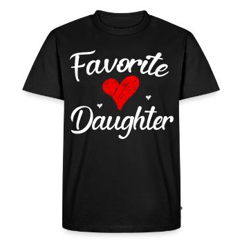 Favorite Daughter - Men's Premium Organic T-Shirt - black - Front - Nico (187cm)