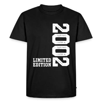24e anniversaire 2002 Édition limitée Young Girls - T-shirt Premium bio Homme - noir - Devant - Nico (187cm)