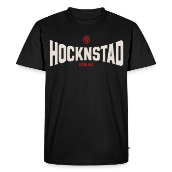 Hocknstad - T-shirt Premium bio Homme - noir - Devant - Nico (187cm)
