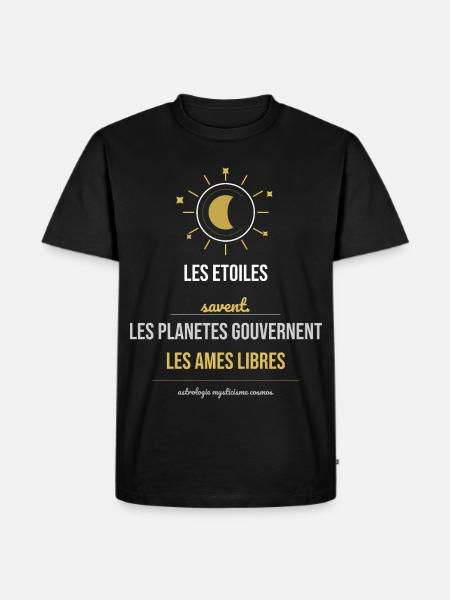 les ames libres - T-shirt Premium bio Homme - noir