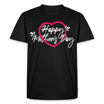 Bonne chemise de la fête des mères - T-shirt Premium bio Homme - noir - Devant - Nico (187cm)