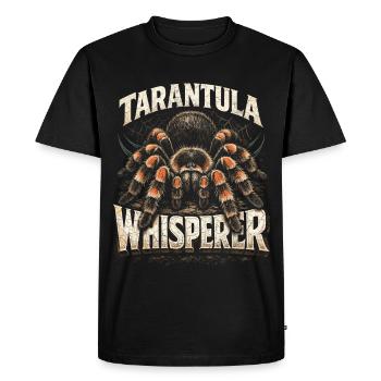Vogelspinne Chuchoteur de Tarentules - T-shirt Premium bio Homme - noir - Devant - Nico (187cm)