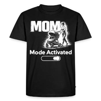 Mom Mode Activated Shirt New Mom Baby Stroller - Men's Premium Organic T-Shirt - black - Front - Nico (187cm)