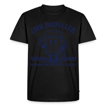 Chemise drôle de papa, blagues de papa et cadeau de bière - T-shirt Premium bio Homme - noir - Devant - Nico (187cm)