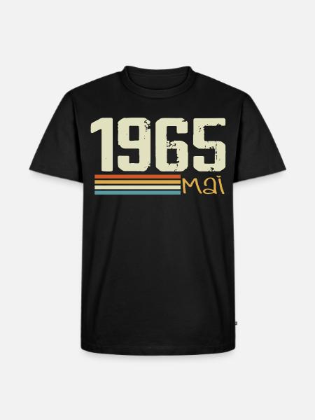 Mai 1965 - T-shirt Premium bio Homme - noir
