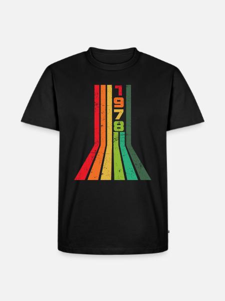 Millésime 1978 - T-shirt Premium bio Homme - noir