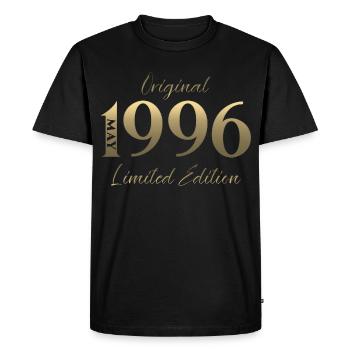 Cadeau du 30e anniversaire Mari Original mai 1996 - T-shirt Premium bio Homme - noir - Devant - Nico (187cm)