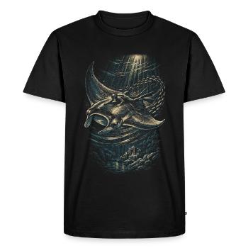 Freediving Freediving - Men's Premium Organic T-Shirt - black - Front - Nico (187cm)