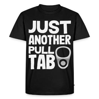 Juste un autre délire de sonde par onglet de boîte - T-shirt Premium bio Homme - noir - Devant - Nico (187cm)