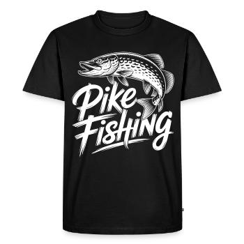 jumping pike - Men's Premium Organic T-Shirt - black - Front - Nico (187cm)