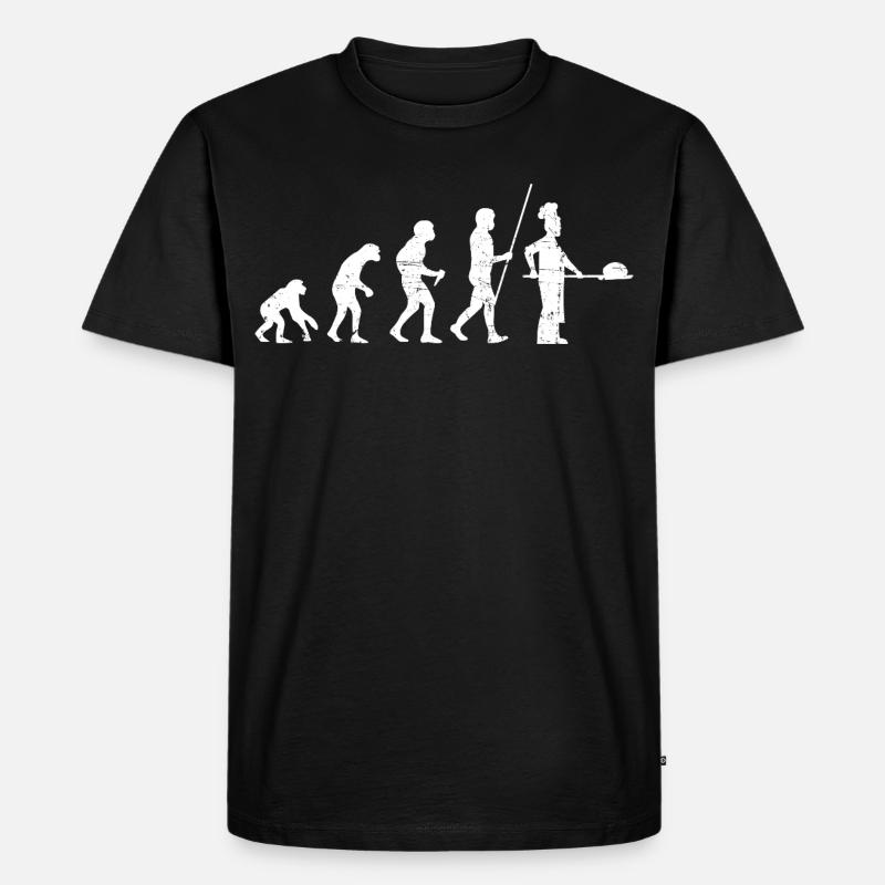 Boulanger Evolution Look Vieilli - T-shirt Premium bio Homme - noir