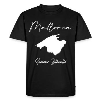 Majorca - Men's Premium Organic T-Shirt - black - Front - Nico (187cm)