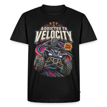 ATV Quad Biking Quad Quad Riders - T-shirt Premium bio Homme - noir - Devant - Nico (187cm)