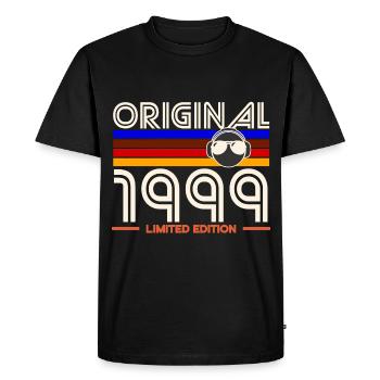 Original 1999 Limited Edition - T-shirt Premium bio Homme - noir - Devant - Nico (187cm)