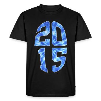 11 ANS 2015 11E ANNIVERSAIRE - T-shirt Premium bio Homme - noir - Devant - Nico (187cm)