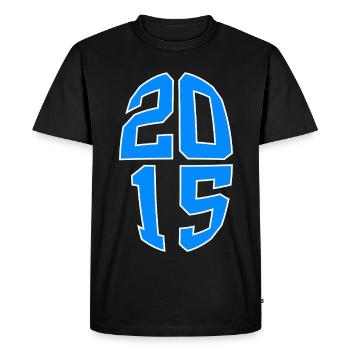 11 ANS 2015 11E ANNIVERSAIRE - T-shirt Premium bio Homme - noir - Devant - Nico (187cm)