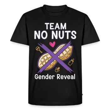 Équipe de révélation de sexe Équipe Baby Shower Girl - T-shirt Premium bio Homme - noir - Devant - Nico (187cm)