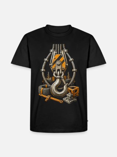 docker - Men's Premium Organic T-Shirt - black