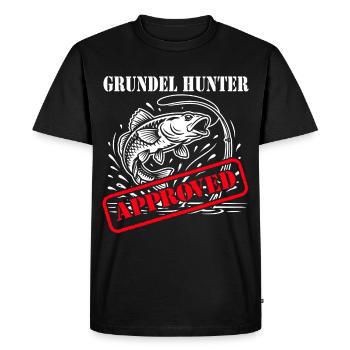 Goby Dicton. - T-shirt Premium bio Homme - noir - Devant - Nico (187cm)