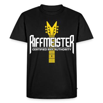 Guitare Riffmeister - T-shirt Premium bio Homme - noir - Devant - Nico (187cm)