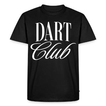 Club de fléchettes - T-shirt Premium bio Homme - noir - Devant - Nico (187cm)