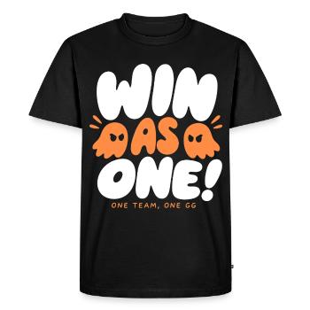 Win as One Gaming Team - Men's Premium Organic T-Shirt - black - Front - Nico (187cm)