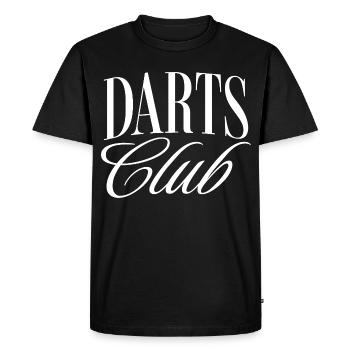 Club de fléchettes - T-shirt Premium bio Homme - noir - Devant - Nico (187cm)
