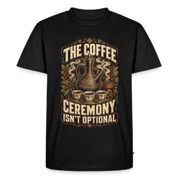 Ethiopia Ethiopian Ethiopians - Men's Premium Organic T-Shirt - black - Front - Nico (187cm)