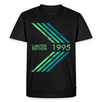 Édition limitée 1995 Anniversaire Homme Femme Sport - T-shirt Premium bio Homme - noir - Devant - Nico (187cm)