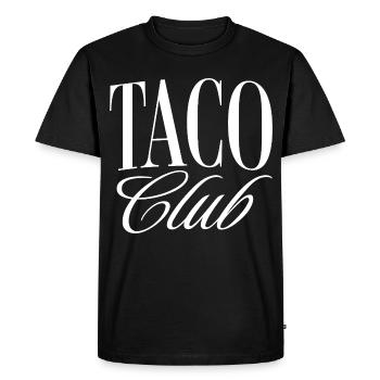 Taco Club - T-shirt Premium bio Homme - noir - Devant - Nico (187cm)
