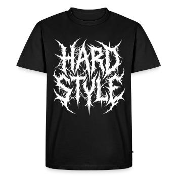 Hardstyle Underground - T-shirt Premium bio Homme - noir - Devant - Nico (187cm)