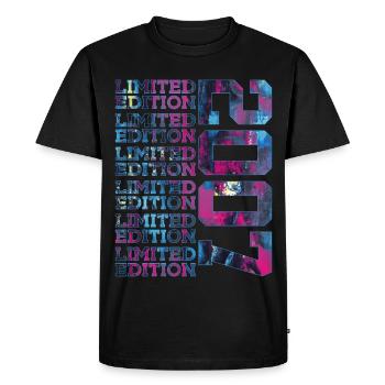 COOL 19 ANS ÉDITION LIMITÉE 2007 19E ANNIVERSAIRE - T-shirt Premium bio Homme - noir - Devant - Nico (187cm)